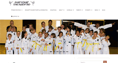 Desktop Screenshot of eastcoasttaekwondo.org