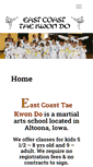 Mobile Screenshot of eastcoasttaekwondo.org